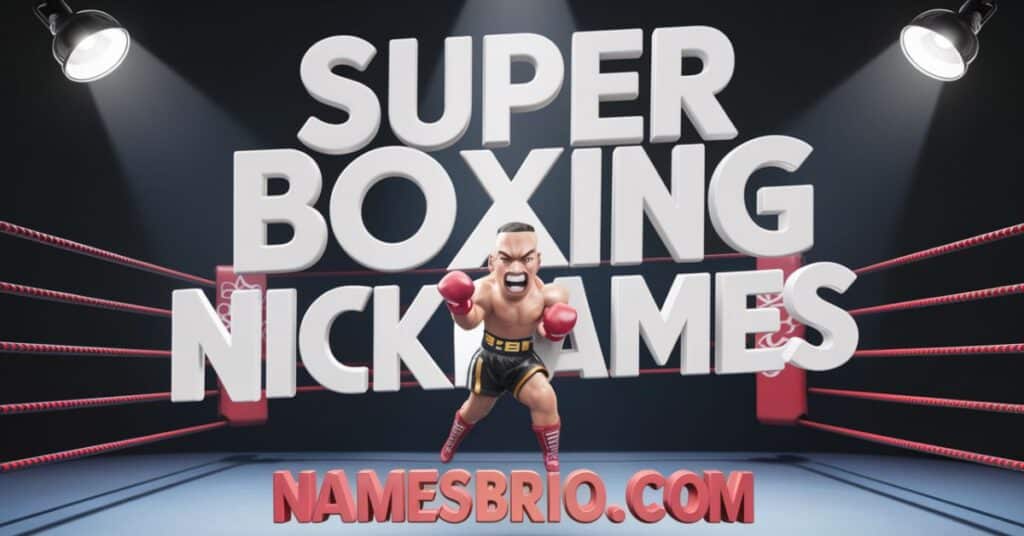 Super Boxing Nicknames