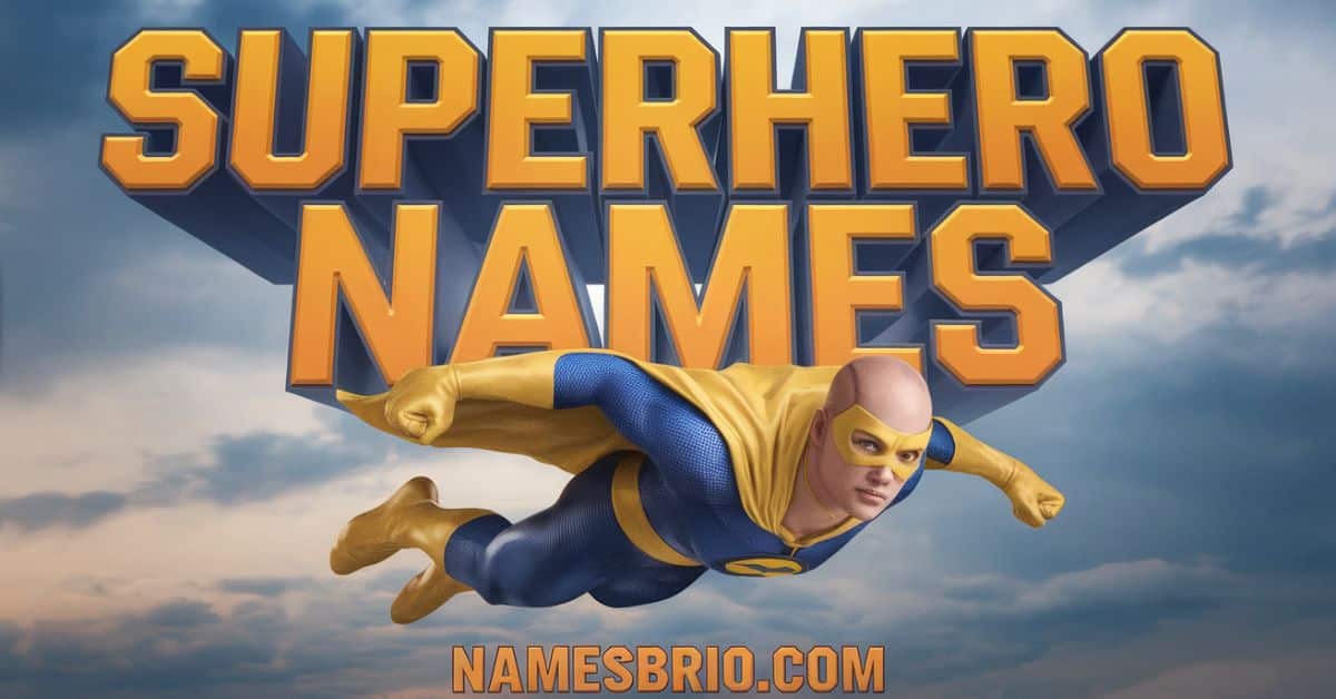 Superhero names