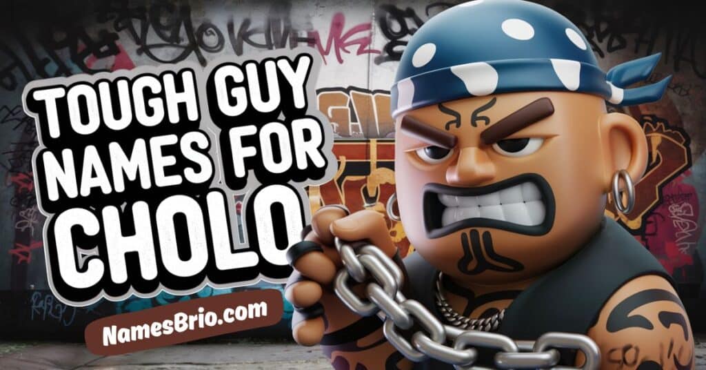 Tough Guy Names for Cholo