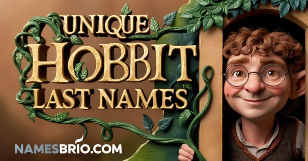 Unique Hobbit Last Names