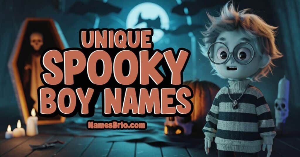 Unique Spooky Boy Names