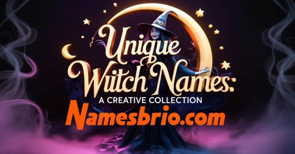 Unique Witch Names: A Creative Collection