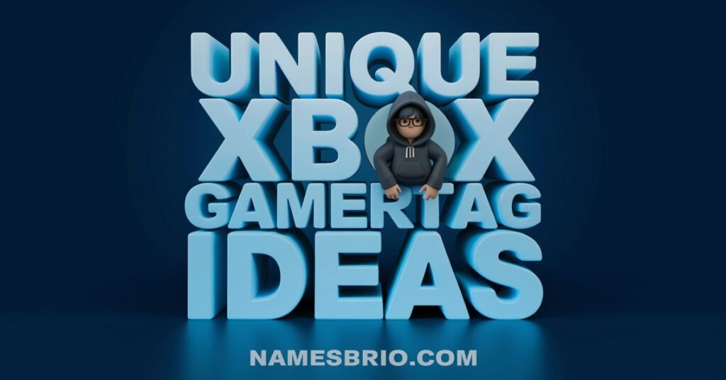 Unique Xbox Gamertag Ideas