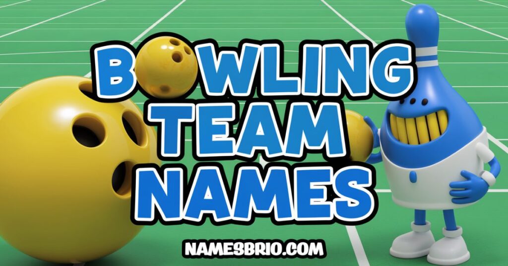 Bowling Team Names