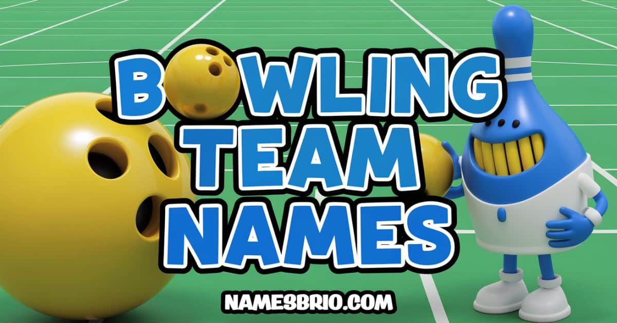 Bowling Team Names