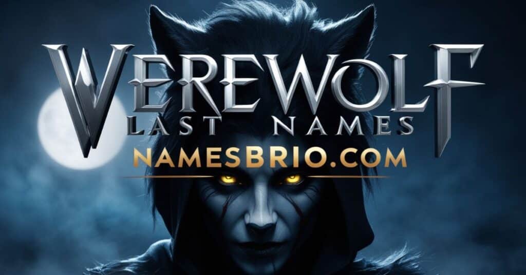 Werewolf Last Names