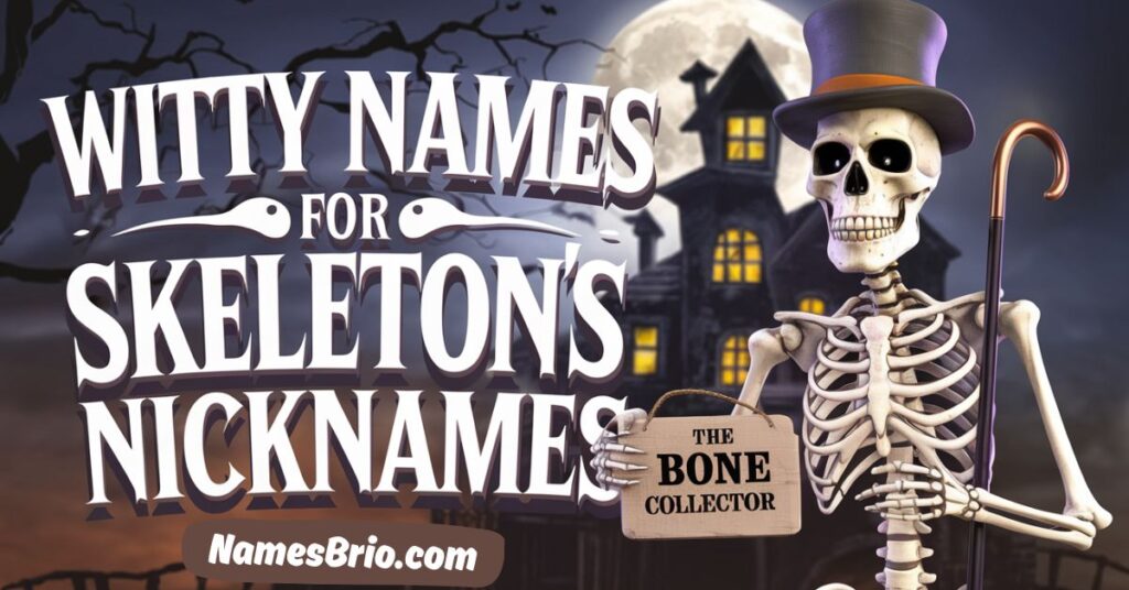 Witty Names For Skeletons Nicknames