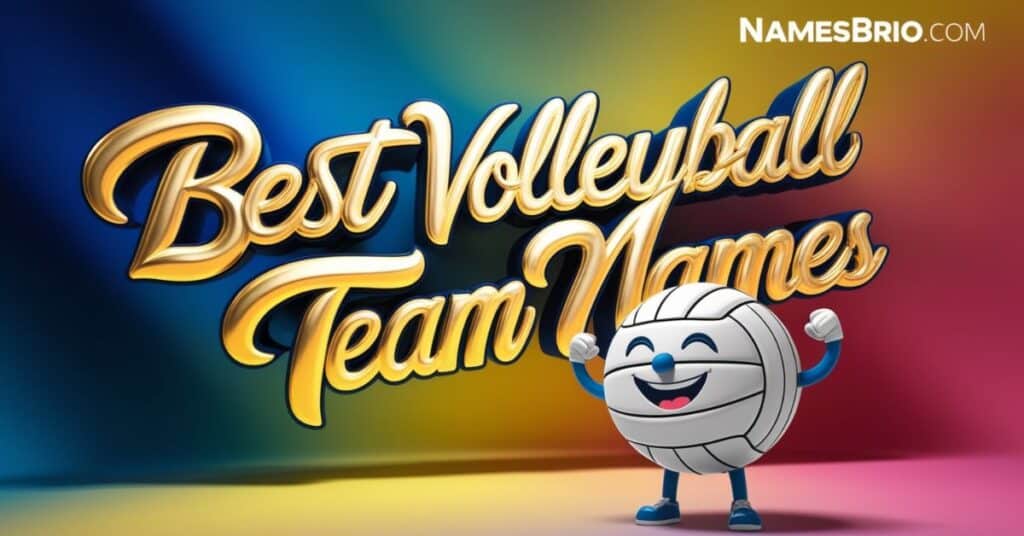 Best Volleyball Team Names