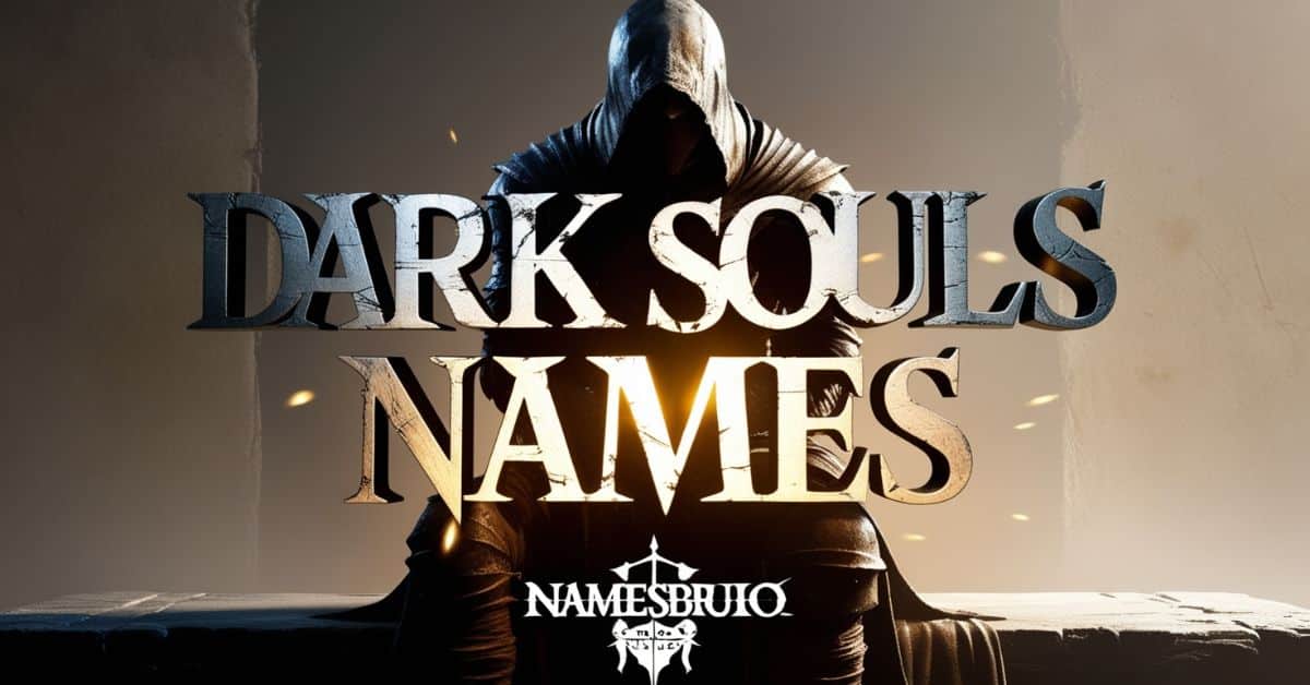 Dark Souls Names