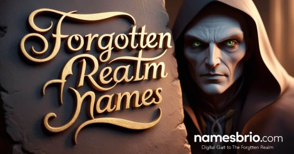 Forgotten Realm Names