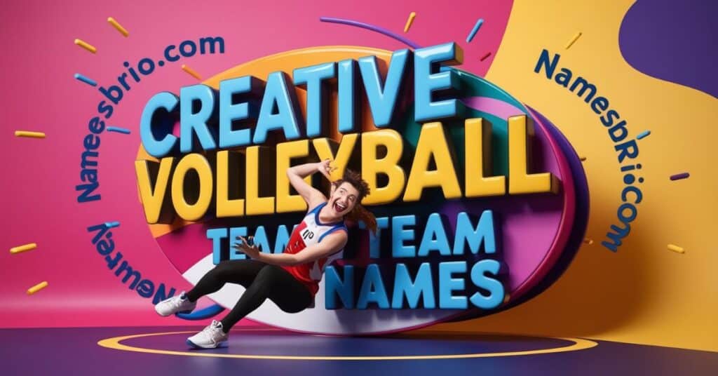 Creative Volleyball Team Names