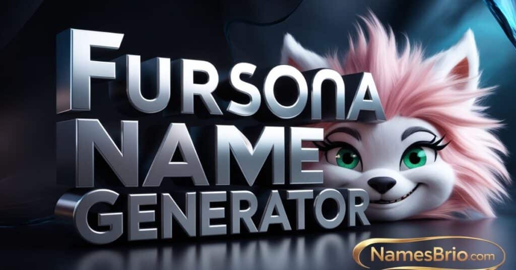 Fursona Name Generator