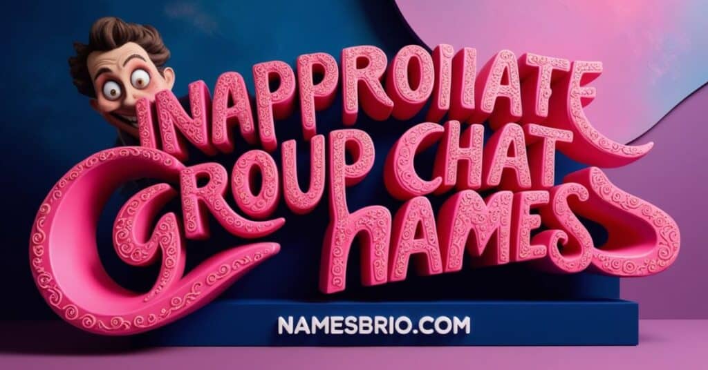 Inappropriate Group Chat Names