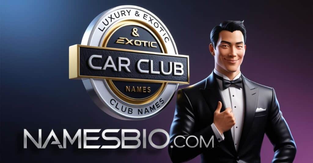 Luxury & Exotic Car Club Names