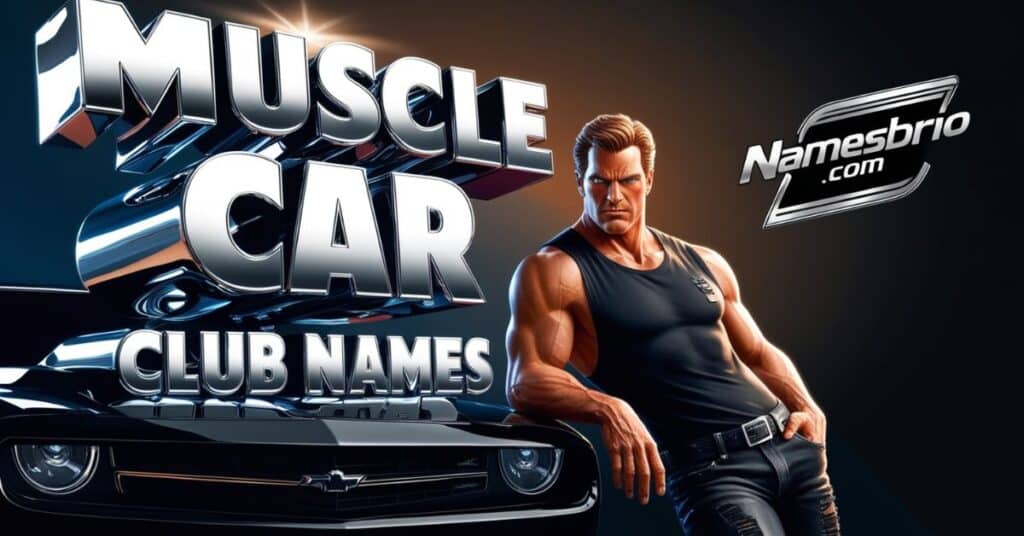 Muscle Car Club Names