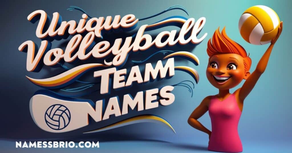 Unique Volleyball Team Names