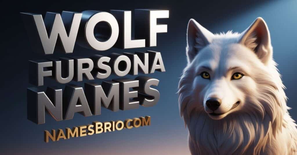 Wolf Fursona Names